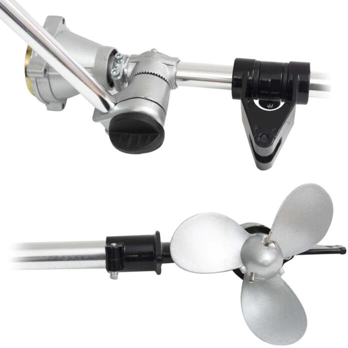 Adaptor cu Elice pentru Motor Motocoasa, Barci Mici sau Barci Gonflabile, Micul Fermier GF-0816 Adaptor cu Elice pentru Motor Motocoasa, Barci Mici sau Barci Gonflabile, Micul Fermier GF-0816