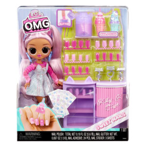 Papusa LOL Surprise, Omg Sweet Nails, Kitty K Cafe, 503859EUC Papusa LOL Surprise, Omg Sweet Nails, Kitty K Cafe, 503859EUC