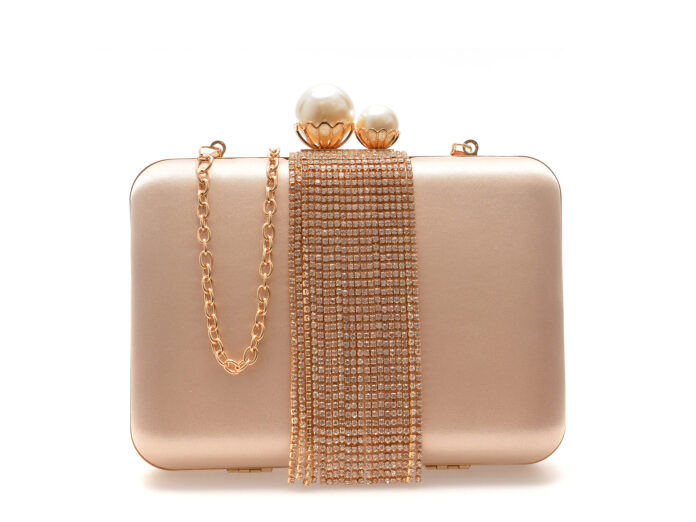 Geanta plic EPICA aurie, 8008, din material textil Geanta plic EPICA aurie, 8008, din material textil