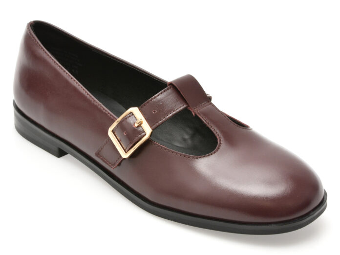 Pantofi ALDO visinii, LOTHILARIN-IN 601, din piele naturala Pantofi ALDO visinii, LOTHILARIN-IN 601, din piele naturala