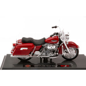 Motocicleta Maisto Harley-Davidson, 1:18, 1999 FLHR Road Kinga Motocicleta Maisto Harley-Davidson, 1:18, 1999 FLHR Road Kinga