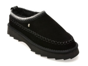 Papuci EMU negri, SHARKY ADVENTURE SCUFF, din piele intoarsa Papuci EMU negri, SHARKY ADVENTURE SCUFF, din piele intoarsa