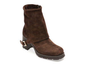 Ghete EPICA maro, 1918642, din piele intoarsa Ghete EPICA maro, 1918642, din piele intoarsa