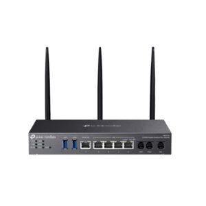 Router wireless dual-band TP-Link Omada AX3000 DR3650V, 5× porturi RJ45 Gigabit, 2402 Mbps, 574 Mbps Router wireless dual-band TP-Link Omada AX3000 DR3650V, 5× porturi RJ45 Gigabit, 2402 Mbps, 574 Mbps
