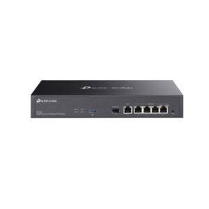 Router Gigabit VPN TP-Link Omada ER7406, 5× porturi Gigabit RJ45, 1× port Gigabit SFP WAN/LAN, 940 Mbps Router Gigabit VPN TP-Link Omada ER7406, 5× porturi Gigabit RJ45, 1× port Gigabit SFP WAN/LAN, 940 Mbps
