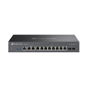 Router VPN Multi-WAN TP-Link Omada ER7412-M2, 8× porturi Gigabit, 2× SFP, 1x USB 3.0, negru Router VPN Multi-WAN TP-Link Omada ER7412-M2, 8× porturi Gigabit, 2× SFP, 1x USB 3.0, negru