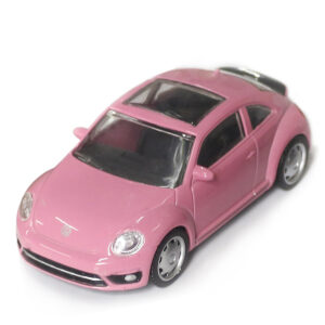 Masinuta Rastar Volkswagen Beetle, Roz, 1:43 Masinuta Rastar Volkswagen Beetle, Roz, 1:43