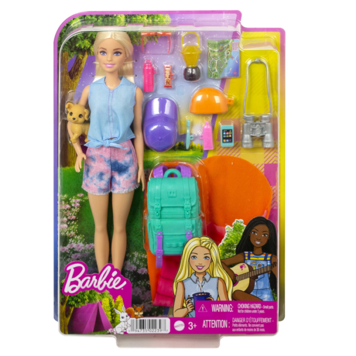 Barbie Camping Barbie Malibu Cu Accesorii Barbie Camping Barbie Malibu Cu Accesorii
