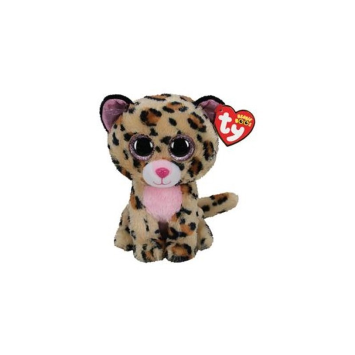 Jucarie de plus Ty Leopard Roz, 24 cm (Multicolor) Jucarie de plus Ty Leopard Roz, 24 cm (Multicolor)