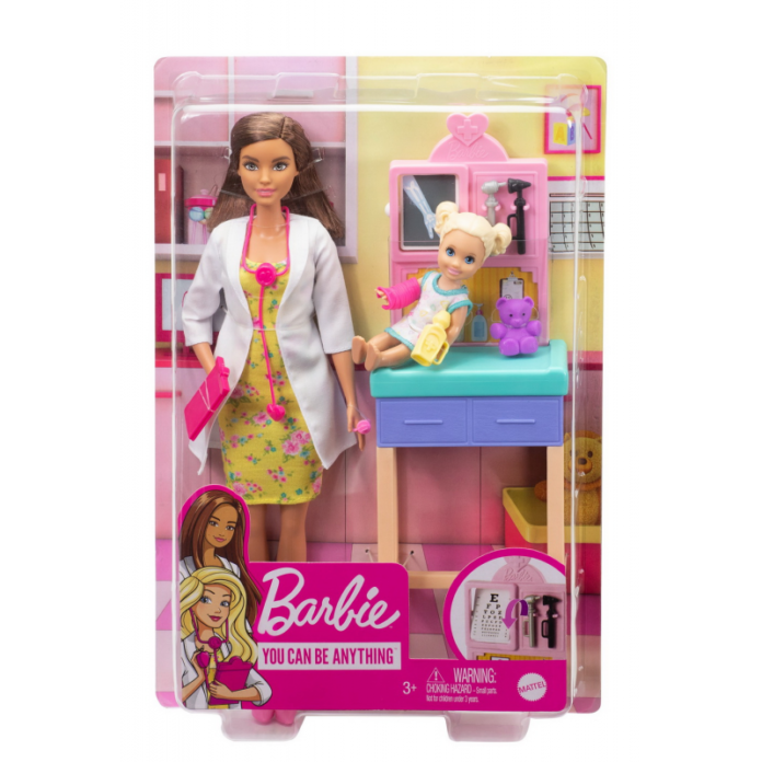 Set de joaca Barbie You can be - Barbie Profesoare, satena Set de joaca Barbie You can be - Barbie Profesoare, satena