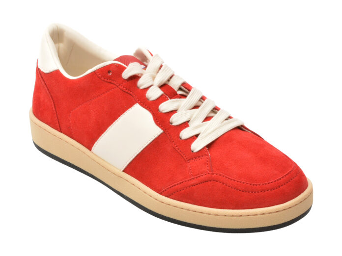 Pantofi sport ALDO rosii, ROSCOE 600, din piele ecologica Pantofi sport ALDO rosii, ROSCOE 600, din piele ecologica