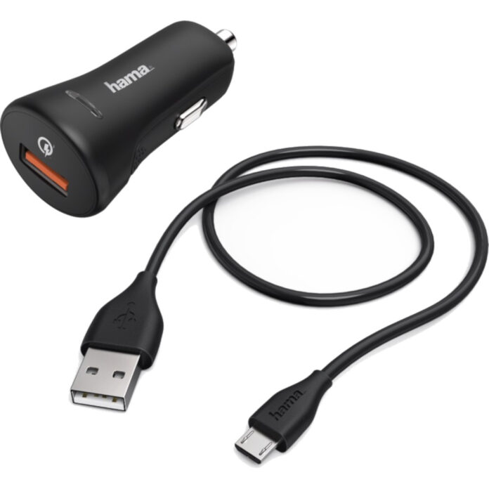Adaptor Hama 200308 USB - Micro-USB (Negru) Adaptor Hama 200308 USB - Micro-USB (Negru)