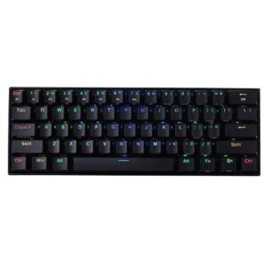 Tastatura Gaming Mecanica Redragon Azure, Bluetooth, RGB (Gri) Tastatura Gaming Mecanica Redragon Azure, Bluetooth, RGB (Gri)