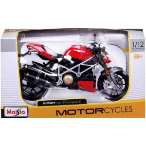 Motocicleta Maisto, Ducati Mod Streetfighter, 1:12 Motocicleta Maisto, Ducati Mod Streetfighter, 1:12