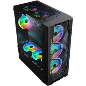 Carcasa Gaming 1STPLAYER SP8, Mid Tower, ATX (Alb) Carcasa Gaming 1STPLAYER SP8, Mid Tower, ATX (Alb)
