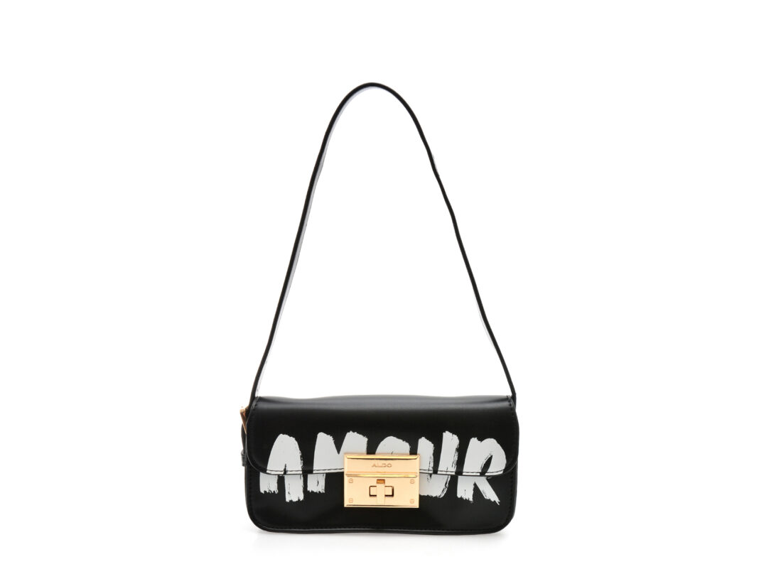 Geanta ALDO neagra, AMANDY 001, din piele ecologica Geanta ALDO neagra, AMANDY 001, din piele ecologica