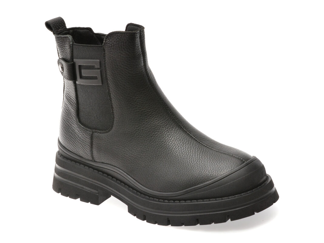 Ghete GRYXX negre, 5214, din piele naturala Ghete GRYXX negre, 5214, din piele naturala