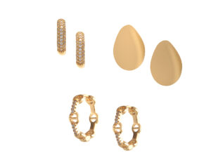 Cercei ALDO aurii, SOPHIIAA 972, din metal Cercei ALDO aurii, SOPHIIAA 972, din metal