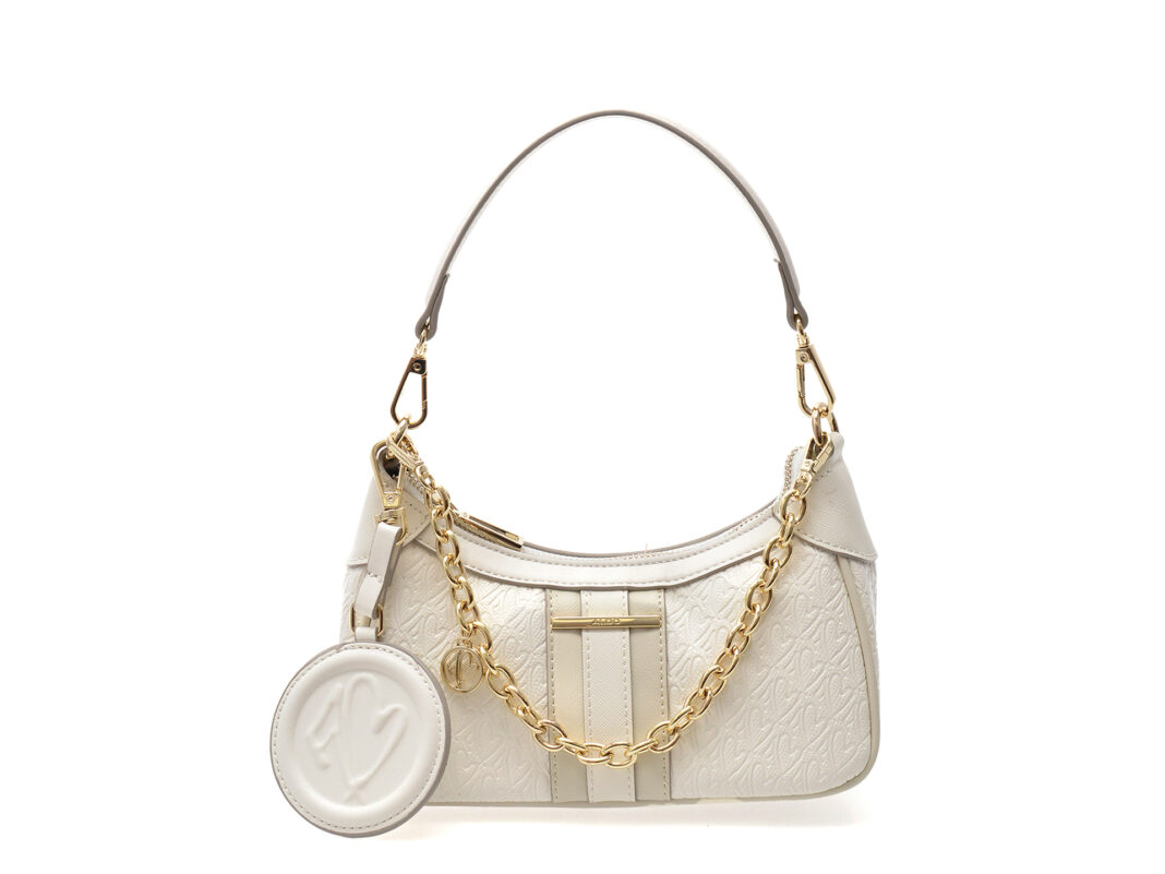 Geanta ALDO alba, GLYDE 100, din piele ecologica Geanta ALDO alba, GLYDE 100, din piele ecologica