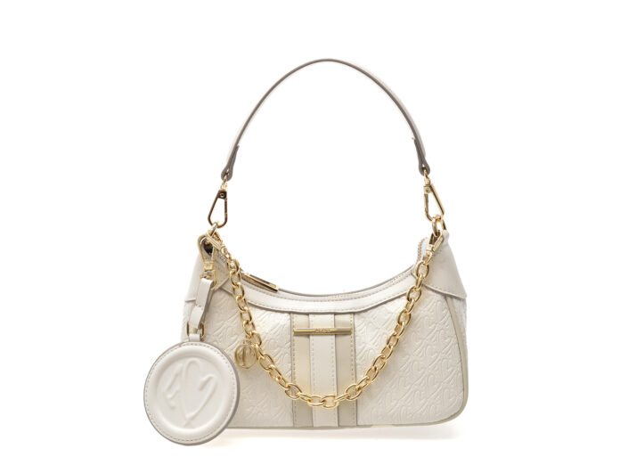 Geanta ALDO alba, GLYDE 100, din piele ecologica Geanta ALDO alba, GLYDE 100, din piele ecologica