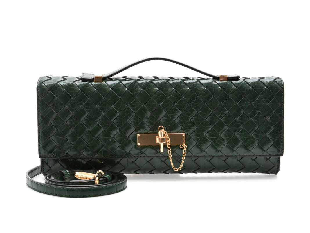 Geanta ALDO verde, ROUX 301, din piele ecologica Geanta ALDO verde, ROUX 301, din piele ecologica