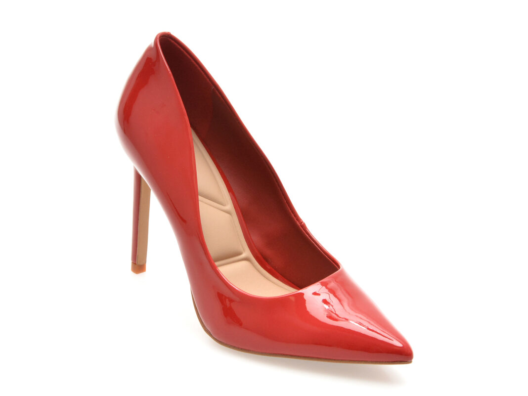 Pantofi eleganti ALDO rosii, STESSY 2.0, din piele ecologica lacuita Pantofi eleganti ALDO rosii, STESSY 2.0, din piele ecologica lacuita