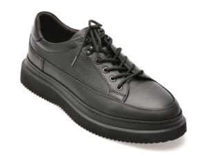 Pantofi sport EPICA negri, MU007A, din piele naturala Pantofi sport EPICA negri, MU007A, din piele naturala