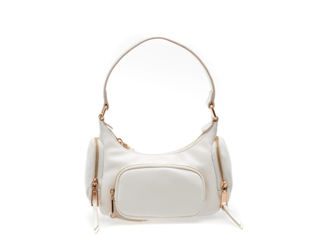 Geanta ALDO alba, PPIPERR 100, din piele ecologica Geanta ALDO alba, PPIPERR 100, din piele ecologica