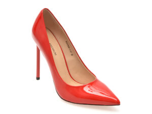 Pantofi eleganti EPICA PREMIUM rosii, 249836, din piele naturala lacuita Pantofi eleganti EPICA PREMIUM rosii, 249836, din piele naturala lacuita