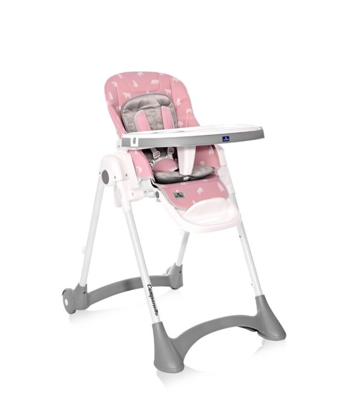 Scaun de masa reglabil, Lorelli Campanella, 6-36 luni, Pink Bears Scaun de masa reglabil, Lorelli Campanella, 6-36 luni, Pink Bears
