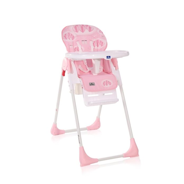 Scaun de masa reglabil, Lorelli, Cryspi, Pink Hearts Scaun de masa reglabil, Lorelli, Cryspi, Pink Hearts