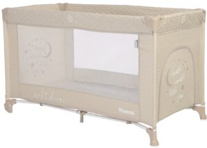 Patut pliabil Lorelli, Noemi, 1 nivel, 120x60 cm, Cool Grey Star Patut pliabil Lorelli, Noemi, 1 nivel, 120x60 cm, Cool Grey Star