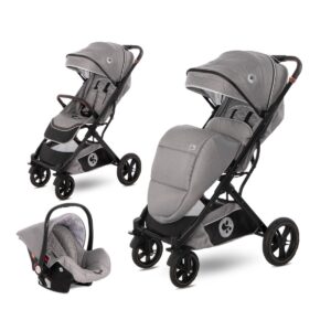 Carucior Lorelli Set Storm, cos auto inclus, cadru aluminiu, 0-22 kg, 0-4 ani (Bej) Carucior Lorelli Set Storm, cos auto inclus, cadru aluminiu, 0-22 kg, 0-4 ani (Bej)