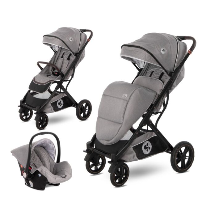 Carucior Lorelli Set Storm, cos auto inclus, cadru aluminiu, 0-22 kg, 0-4 ani (Bej) Carucior Lorelli Set Storm, cos auto inclus, cadru aluminiu, 0-22 kg, 0-4 ani (Bej)