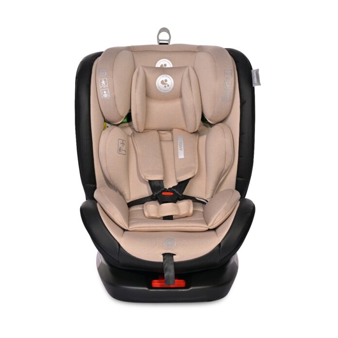 Scaun auto, Lorelli Ares, Isofix, i-Size, rotativ 360 grade, 40-150 cm, 0 luni-12 ani, Beige Scaun auto, Lorelli Ares, Isofix, i-Size, rotativ 360 grade, 40-150 cm, 0 luni-12 ani, Beige