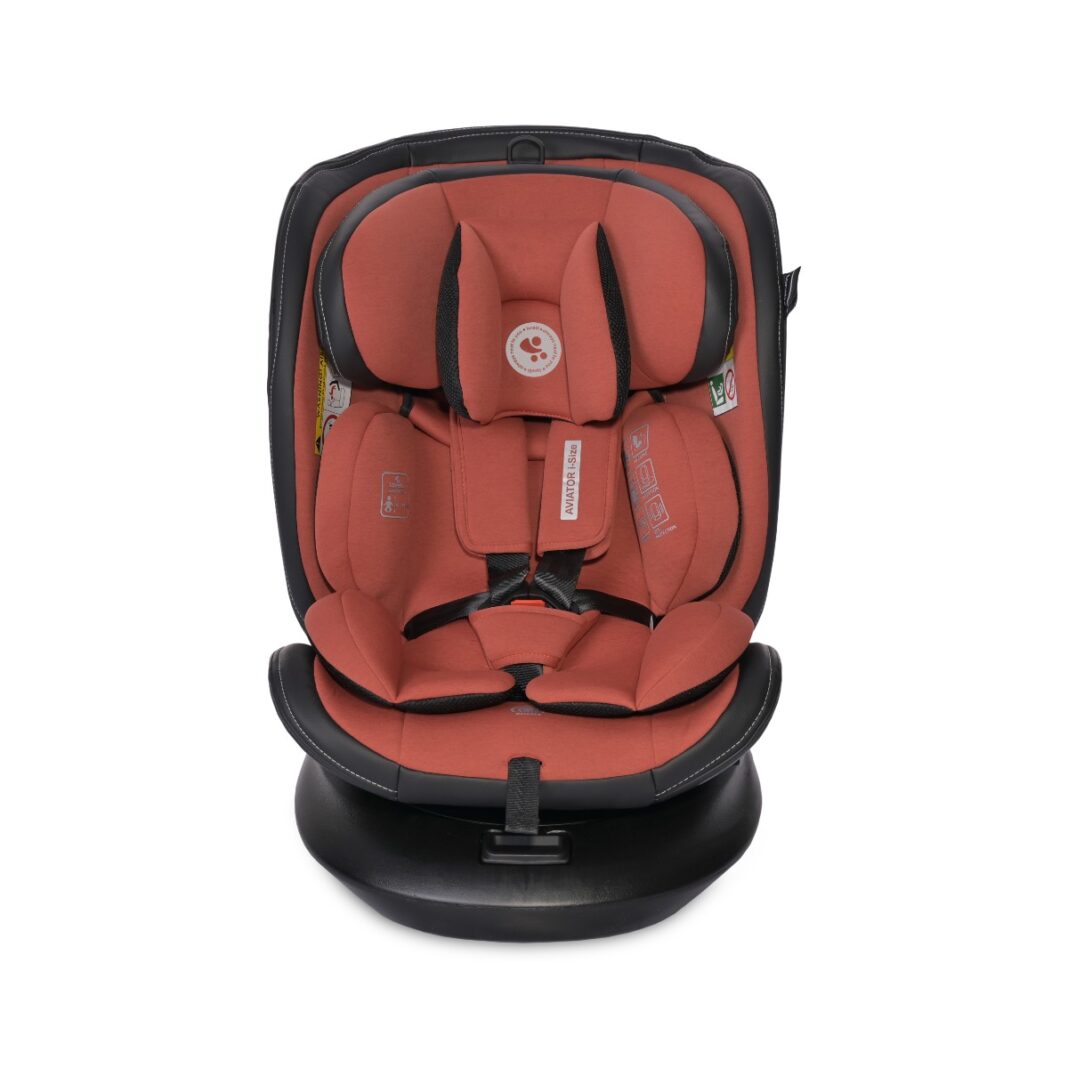 Scaun auto, Lorelli Aviator, Isofix, i-Size, 0 luni-12 ani, 40-150 cm, Ginger Scaun auto, Lorelli Aviator, Isofix, i-Size, 0 luni-12 ani, 40-150 cm, Ginger