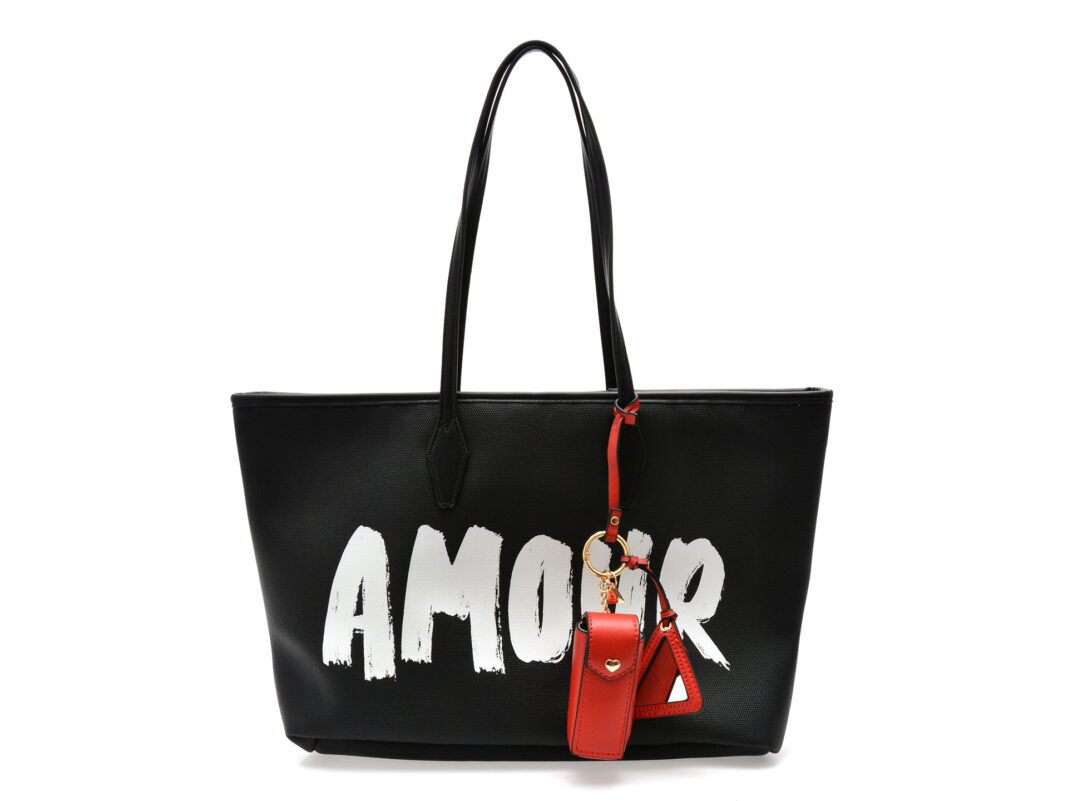 Geanta ALDO neagra, AMIKA 001, din piele ecologica Geanta ALDO neagra, AMIKA 001, din piele ecologica