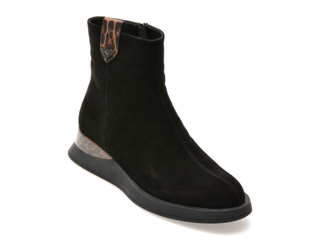 Ghete EPICA negre, DX01351, din piele intoarsa Ghete EPICA negre, DX01351, din piele intoarsa