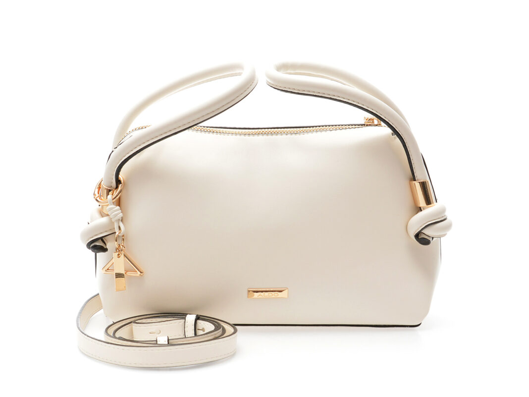 Geanta ALDO alba, VALEREL 100, din piele ecologica Geanta ALDO alba, VALEREL 100, din piele ecologica