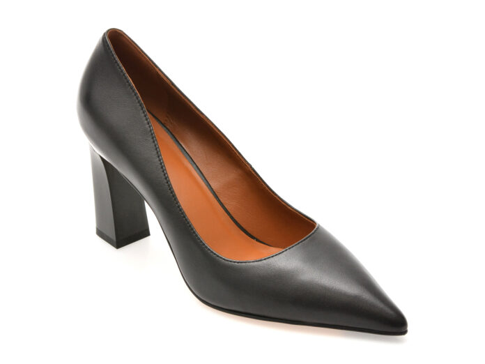 Pantofi eleganti EPICA negri, W1391, din piele naturala Pantofi eleganti EPICA negri, W1391, din piele naturala