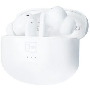 Casti True Wireless 3MK Flow Buds, Bluetooth, Touch Control, Microfon (Negru) Casti True Wireless 3MK Flow Buds, Bluetooth, Touch Control, Microfon (Negru)
