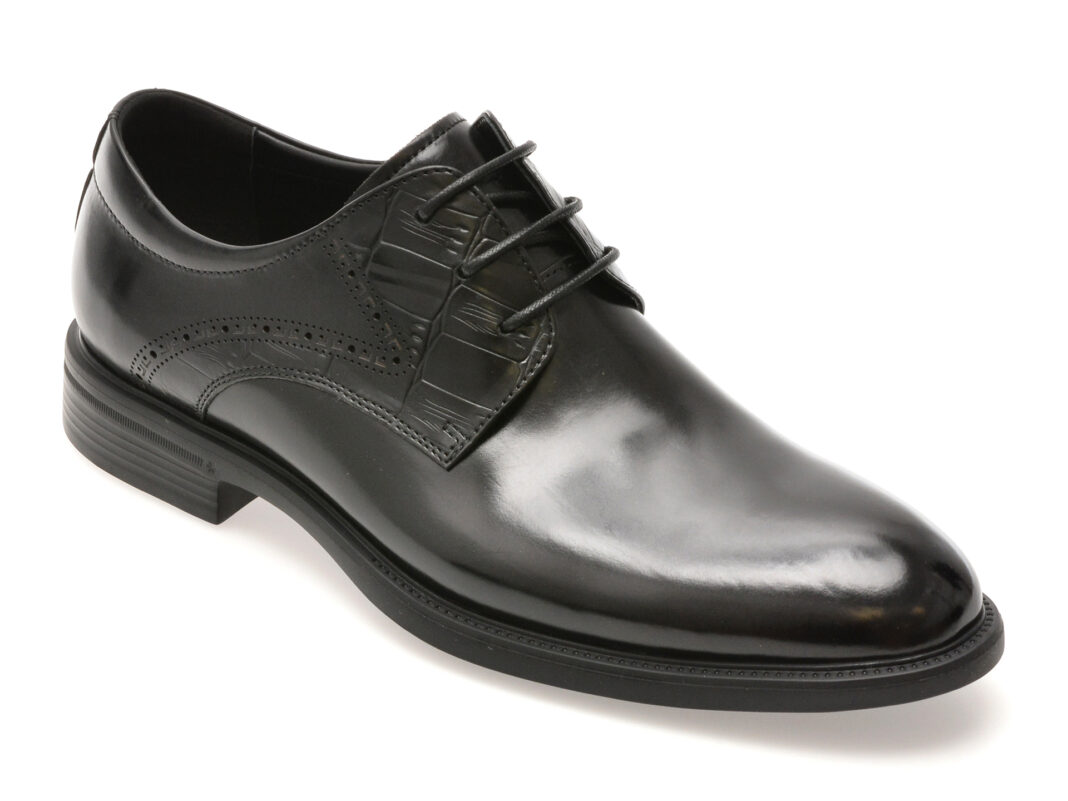 Pantofi eleganti EPICA negri, B25A68, din piele naturala Pantofi eleganti EPICA negri, B25A68, din piele naturala