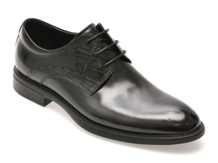 Pantofi eleganti EPICA negri, B25A68, din piele naturala Pantofi eleganti EPICA negri, B25A68, din piele naturala