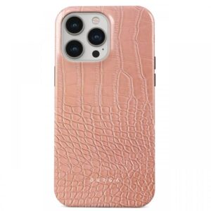 Husa Burga Dual Layer Pink Croco compatibila cu iPhone 15 Pro Husa Burga Dual Layer Pink Croco compatibila cu iPhone 15 Pro
