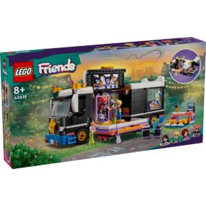 LEGO® Friends - Autocar de turneu pentru staruri pop (42619) LEGO® Friends - Autocar de turneu pentru staruri pop (42619)