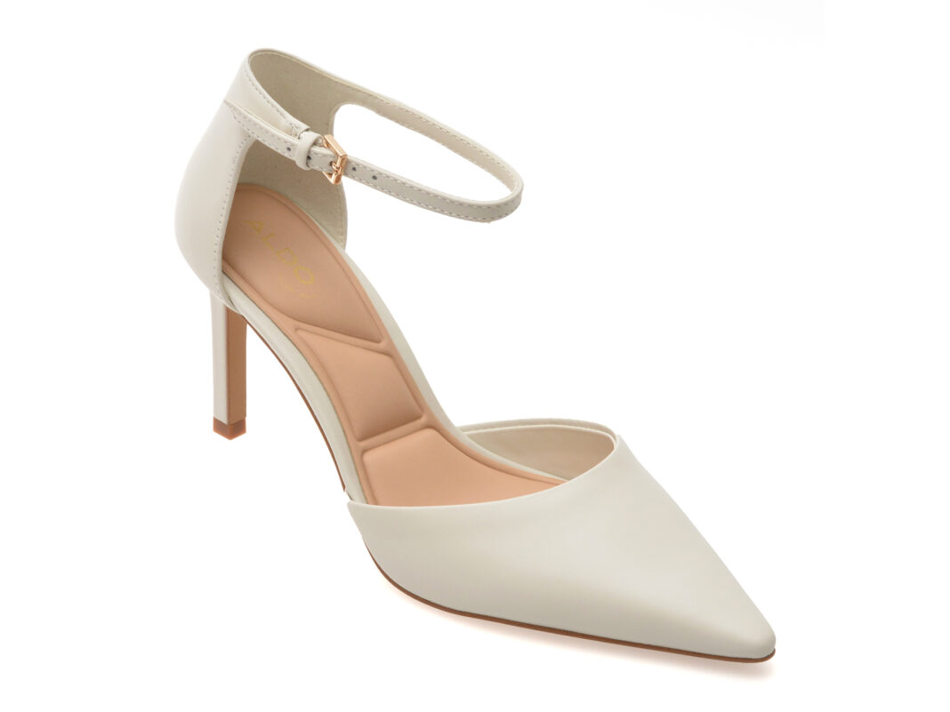 Pantofi eleganti ALDO albi, MERLO 121, din piele naturala Pantofi eleganti ALDO albi, MERLO 121, din piele naturala