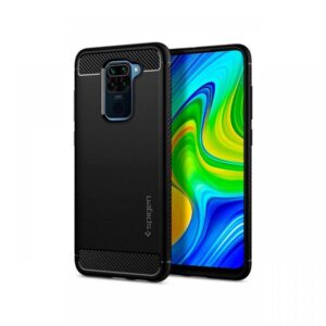 Protectie spate Spigen ACS01192 pentru Xiaomi Redmi Note 9 (Negru) Protectie spate Spigen ACS01192 pentru Xiaomi Redmi Note 9 (Negru)