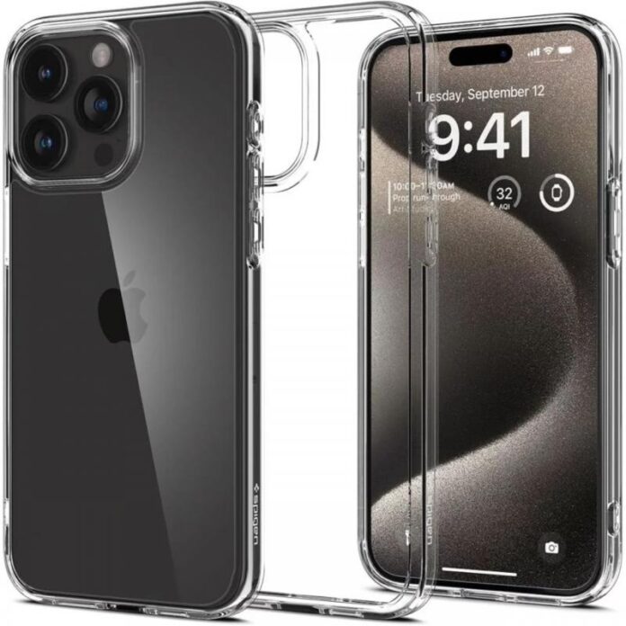 Husa pentru Apple iPhone 15, Spigen, Ultra Hybrid, Transparenta Husa pentru Apple iPhone 15, Spigen, Ultra Hybrid, Transparenta
