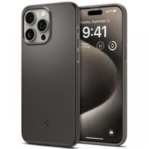 Husa Protectie Spate Spigen Thin Fit pentru Apple iPhone 15 Pro Max (Albastru) Husa Protectie Spate Spigen Thin Fit pentru Apple iPhone 15 Pro Max (Albastru)