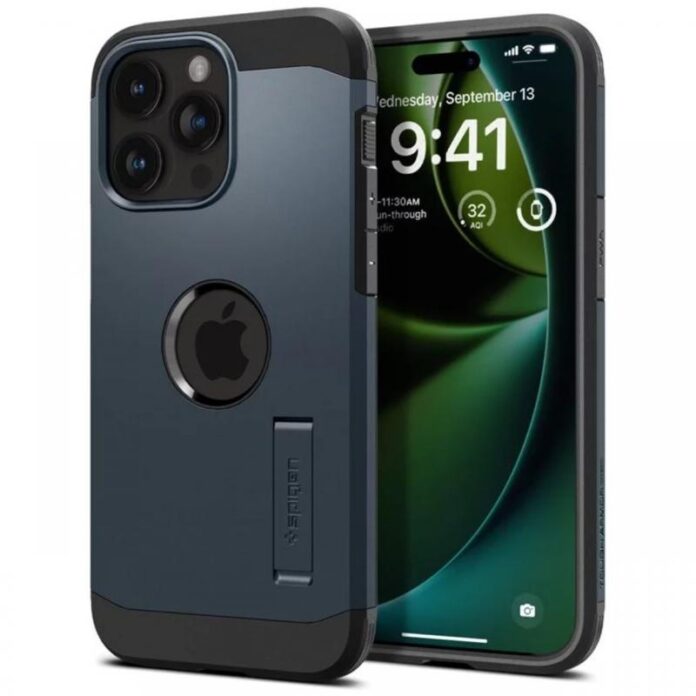 Husa Protectie Spate Spigen Tough Armor MagSafe pentru Apple iPhone 15 Pro (Negru) Husa Protectie Spate Spigen Tough Armor MagSafe pentru Apple iPhone 15 Pro (Negru)